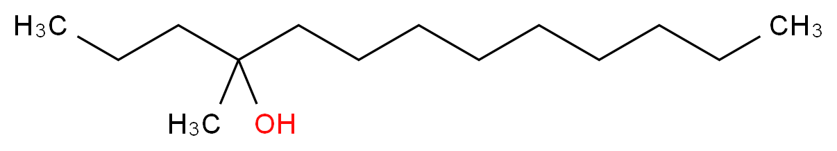 4-METHYL TRIDECANOL-4_分子结构_CAS_)
