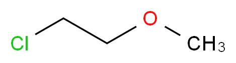 1-chloro-2-methoxyethane_分子结构_CAS_627-42-9