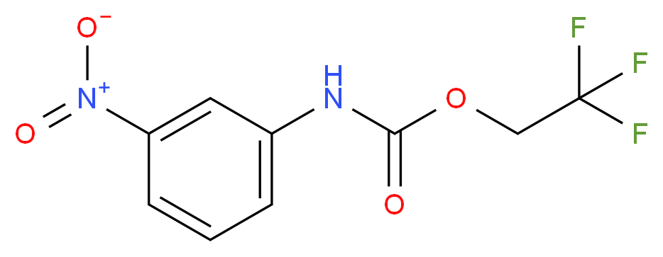 2,2,2-trifluoroethyl 3-nitrophenylcarbamate_分子结构_CAS_403-99-6)