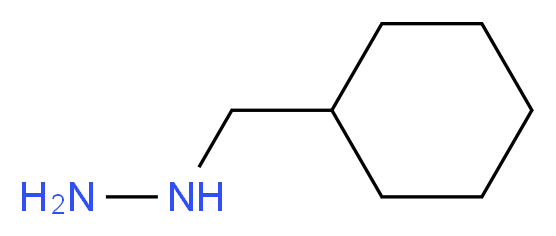 (cyclohexylmethyl)hydrazine_分子结构_CAS_3788-16-7