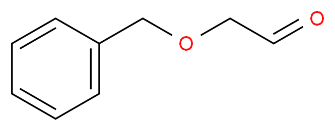 2-(Benzyloxy)acetaldehyde_分子结构_CAS_60656-87-3)