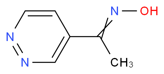 1-(Pyridazin-4-yl)ethanone oxiMe_分子结构_CAS_51149-19-0)