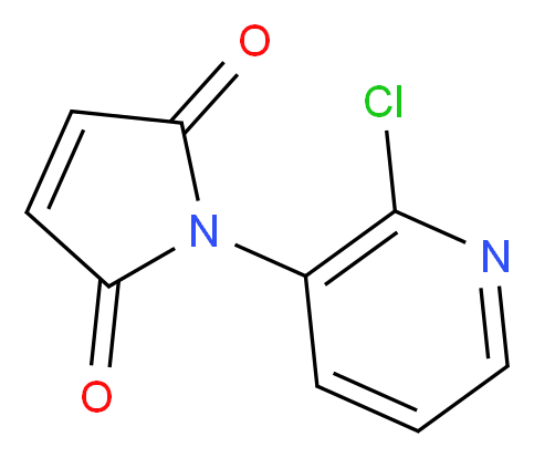 N-(2-氯-3-吡啶基)马来酰胺_分子结构_CAS_278610-39-2)