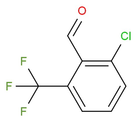 2-Chloro-6-(trifluoromethyl)benzaldehyde_分子结构_CAS_60611-22-5)