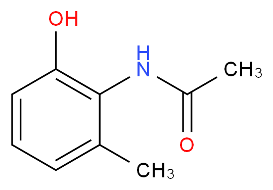N-(2-hydroxy-6-methylphenyl)acetamide_分子结构_CAS_77774-35-7)
