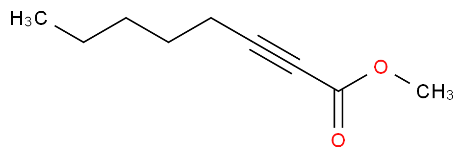 methyl oct-2-ynoate_分子结构_CAS_111-12-6