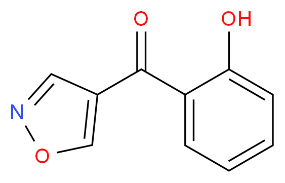 (2-hydroxyphenyl)(isoxazol-4-yl)methanone_分子结构_CAS_53658-17-6)