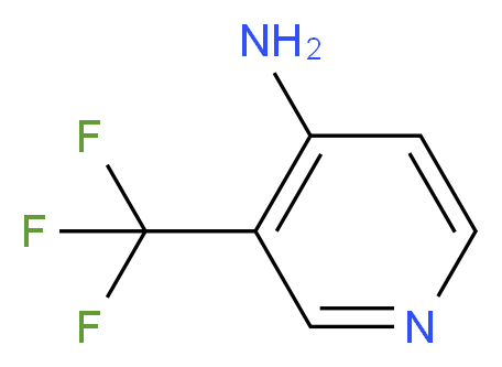 4-氨基-3-(三氟甲基)吡啶_分子结构_CAS_387824-61-5)