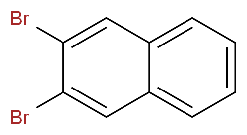 2,3-dibromonaphthalene_分子结构_CAS_13214-70-5