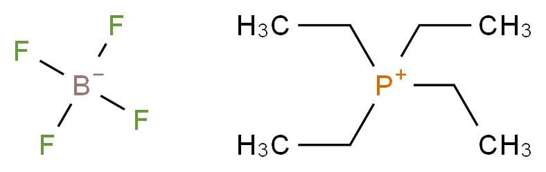 四乙基膦四氟化硼_分子结构_CAS_665-49-6)
