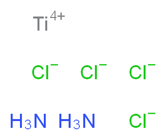 titanium(4+) ion diamine tetrachloride_分子结构_CAS_15719-81-0