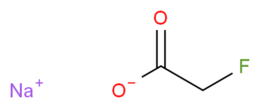 sodium 2-fluoroacetate_分子结构_CAS_62-74-8
