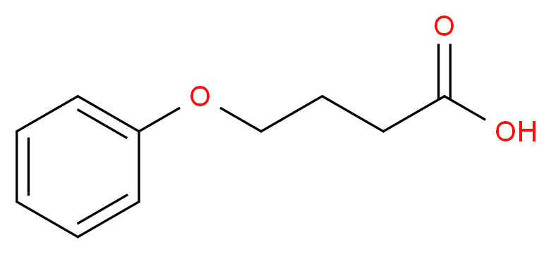 4-苯氧基丁酸_分子结构_CAS_6303-58-8)