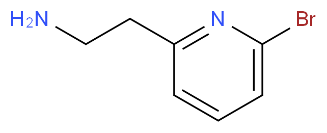 2-(6-bromopyridin-2-yl)ethan-1-amine_分子结构_CAS_404034-81-7