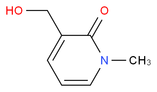 1-Methyl-2-oxo-1,2-dihydropyridine-3-methanol_分子结构_CAS_36721-61-6)