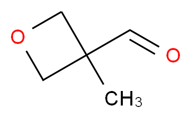 3-methyloxetane-3-carbaldehyde_分子结构_CAS_99419-31-5