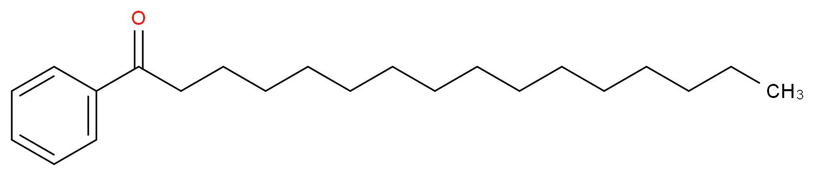苯正十六酮_分子结构_CAS_6697-12-7)