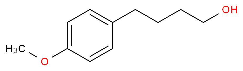 4-(4-甲氧苯基)-1-丁醇_分子结构_CAS_52244-70-9)