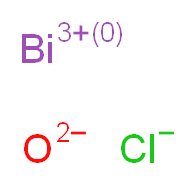 氧氯化铋_分子结构_CAS_7787-59-9)