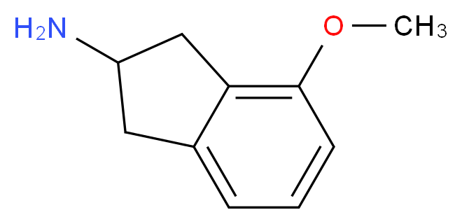 4-methoxy-2,3-dihydro-1H-inden-2-amine_分子结构_CAS_76413-92-8)