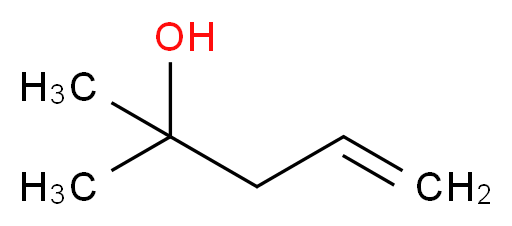 2-methylpent-4-en-2-ol_分子结构_CAS_624-97-5