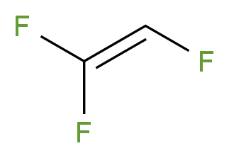 1,1,2-trifluoroethene_分子结构_CAS_359-11-5