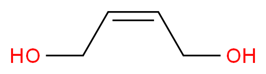 (2Z)-but-2-ene-1,4-diol_分子结构_CAS_6117-80-2