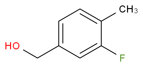 3-Fluoro-4-methylbenzyl alcohol_分子结构_CAS_192702-79-7)