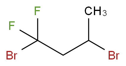 1,3-dibromo-1,1-difluorobutane_分子结构_CAS_406-42-8