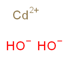 氢氧化镉, Puratronic&reg;_分子结构_CAS_21041-95-2)