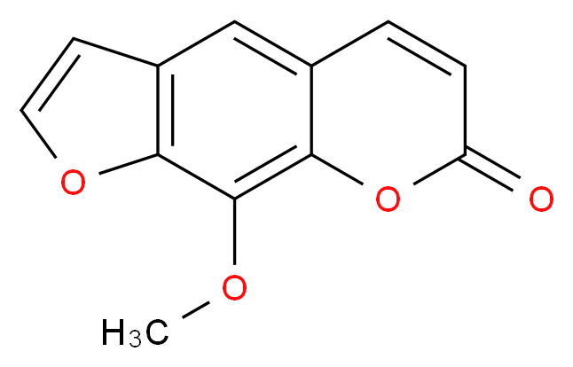 Methoxsalen_分子结构_CAS_298-81-7)