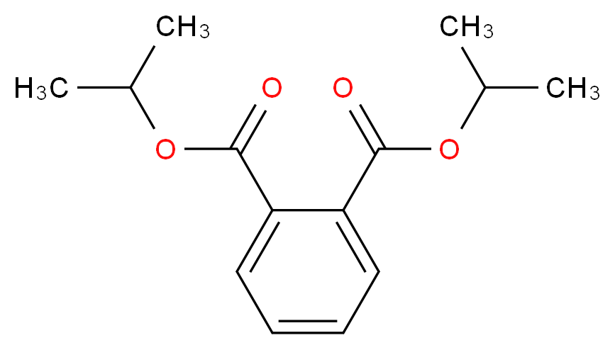 邻苯二甲酸二异丙酯_分子结构_CAS_605-45-8)