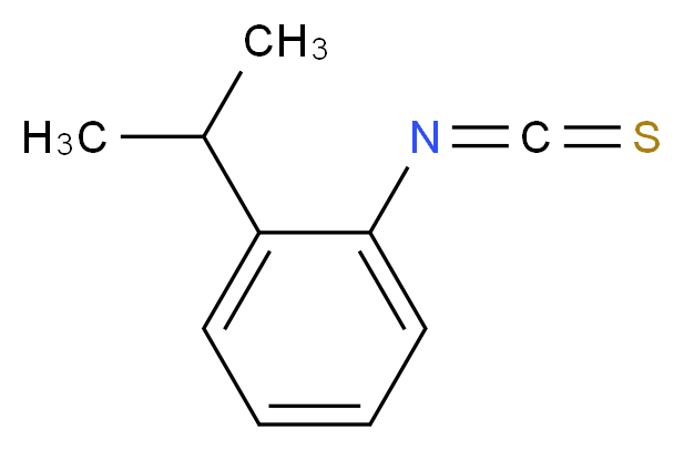 1-isothiocyanato-2-(propan-2-yl)benzene_分子结构_CAS_36176-31-5