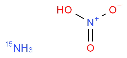 Ammonium-15N nitrate_分子结构_CAS_31432-48-1)