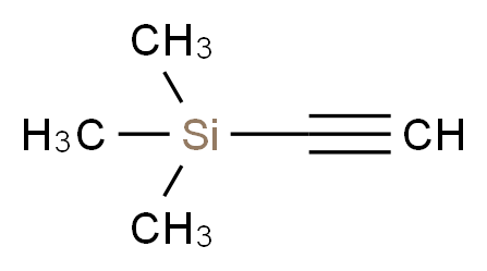 EthynyltriMethylsilane_分子结构_CAS_1066-54-2)