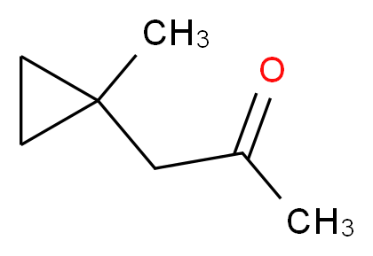 1-(1-methylcyclopropyl)propan-2-one_分子结构_CAS_13905-14-1