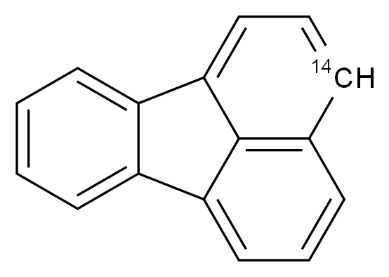 Fluoranthene-3-14C_分子结构_CAS_134459-04-4)