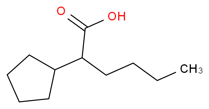 2-Cyclopentyl-n-hexanoic acid_分子结构_CAS_5623-89-2)