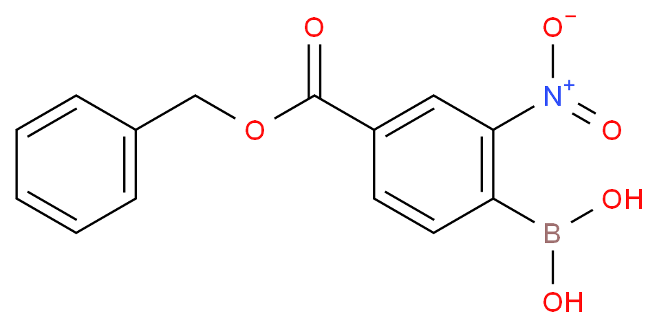 4-(Benzyloxycarbonyl)-2-nitrobenzeneboronic acid 95%_分子结构_CAS_850568-58-0)