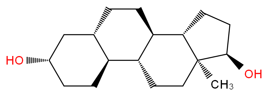 (1R,2S,5S,7S,10R,11S,14R,15S)-15-methyltetracyclo[8.7.0.0<sup>2</sup>,<sup>7</sup>.0<sup>1</sup><sup>1</sup>,<sup>1</sup><sup>5</sup>]heptadecane-5,14-diol_分子结构_CAS_93602-55-2