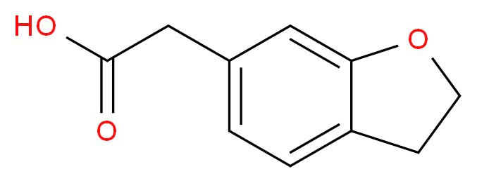 2-(2,3-dihydrobenzofuran-6-yl)acetic acid_分子结构_CAS_152148-70-4)