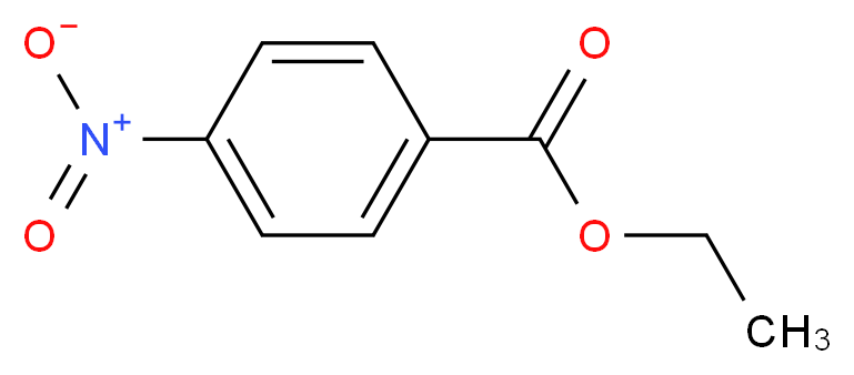 对硝基苯甲酸乙酯_分子结构_CAS_99-77-4)