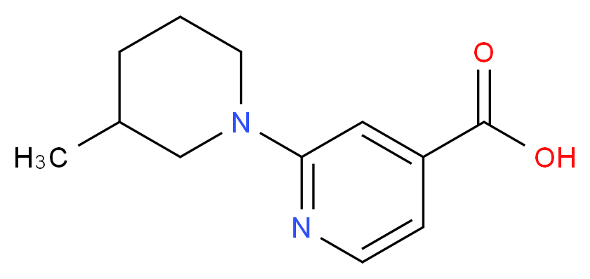 3-Methyl-3,4,5,6-tetrahydro-2H-[1,2']bipyridinyl-4'-carboxylic acid_分子结构_CAS_883544-59-0)