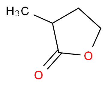 α-甲基-γ-丁内酯_分子结构_CAS_1679-47-6)