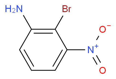 2-Bromo-3-nitroaniline_分子结构_CAS_35757-20-1)