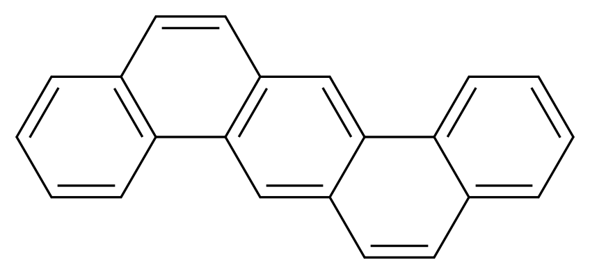 pentacyclo[12.8.0.0<sup>3</sup>,<sup>1</sup><sup>2</sup>.0<sup>4</sup>,<sup>9</sup>.0<sup>1</sup><sup>5</sup>,<sup>2</sup><sup>0</sup>]docosa-1,3(12),4,6,8,10,13,15,17,19,21-undecaene_分子结构_CAS_53-70-3