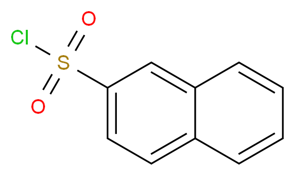 2-萘磺酰氯_分子结构_CAS_93-11-8)