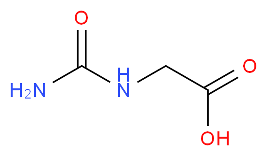 HYDANTOIC ACID_分子结构_CAS_462-60-2)