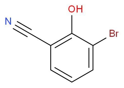 3-溴-2-羟基苯甲腈_分子结构_CAS_13073-28-4)