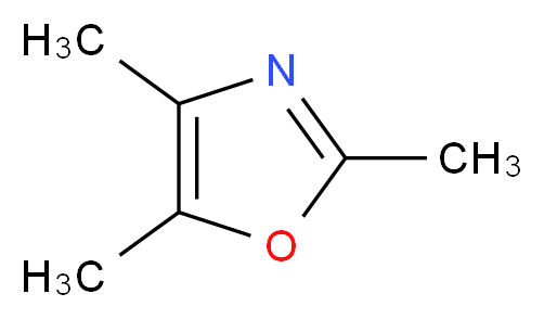 2,4,5-三甲基噁唑_分子结构_CAS_20662-84-4)